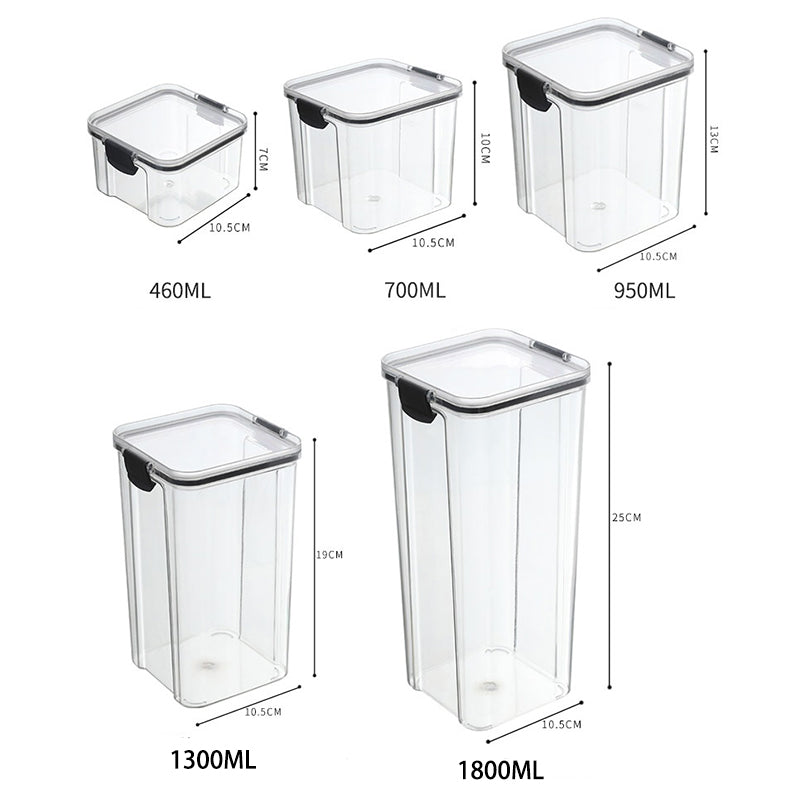 Large Sealed Kitchen Grain Storage Containers Food Organizer