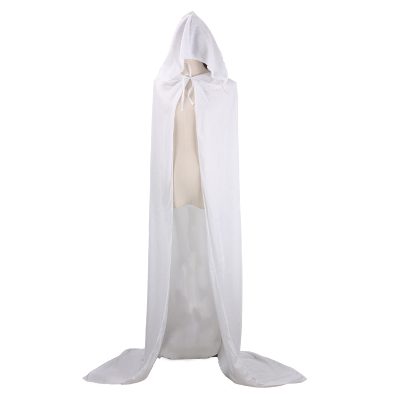 Long Hooded Halloween Velvet Cloak