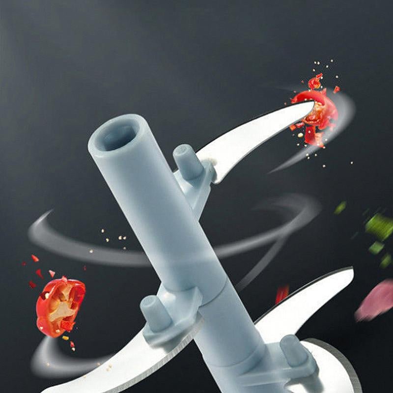 Manual Food Chopper 500ML/900ML Vegetable, Garlic & Onion Cutter - Web Luxes