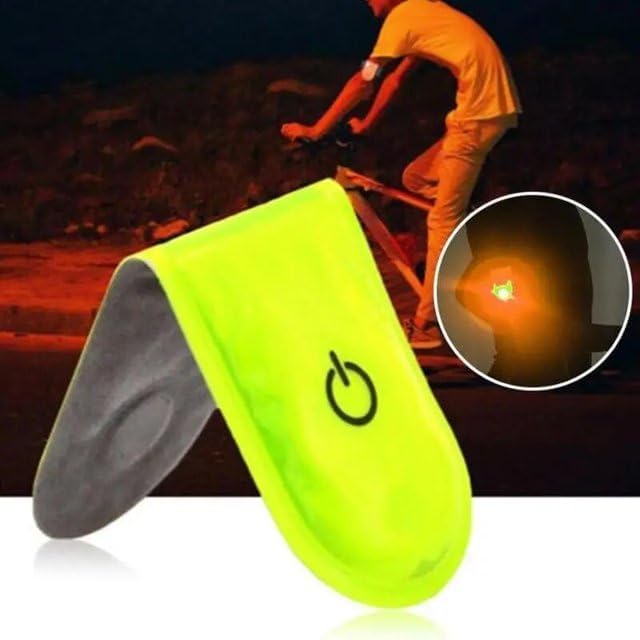 Night Running Reflector Light Magnetic LED Safety Clip | Rechargeable Outdoor Running & Cycling Light - Web Luxes