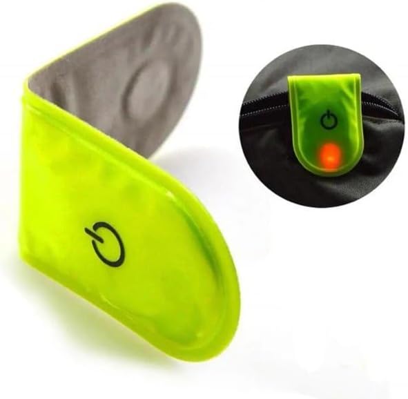 Night Running Reflector Light Magnetic LED Safety Clip | Rechargeable Outdoor Running & Cycling Light - Web Luxes