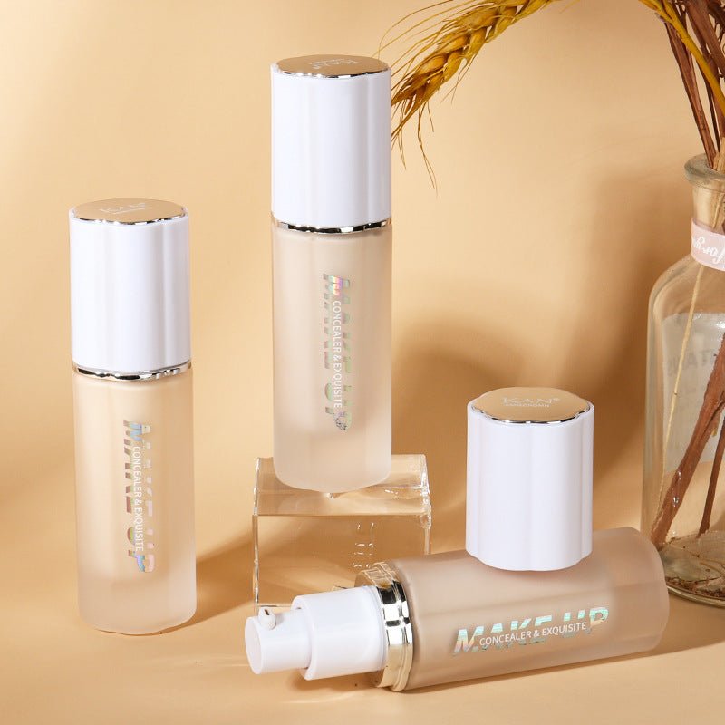 Oil Control Concealer Concentrate Liquid Foundation 28ml for Long-Lasting Hydrating Matte Finish - WebLuxes Store