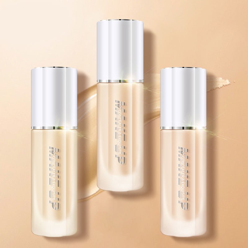 Oil Control Concealer Concentrate Liquid Foundation 28ml for Long-Lasting Hydrating Matte Finish - WebLuxes Store