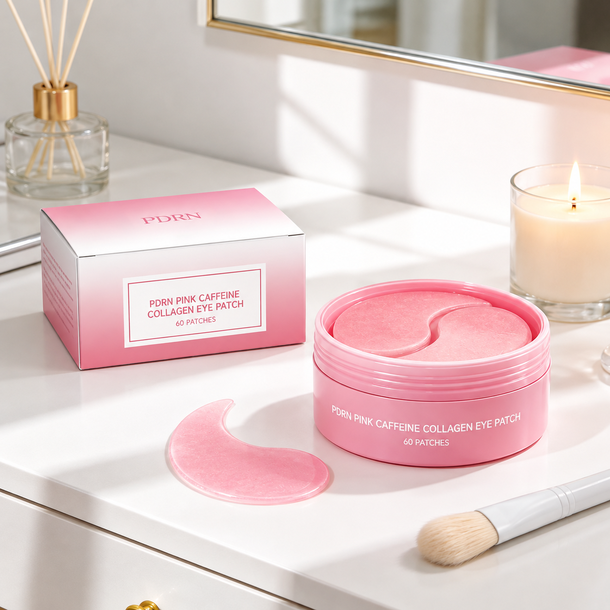 PDRN Collagen Hydrogel Eye Patches for Under Eye Care