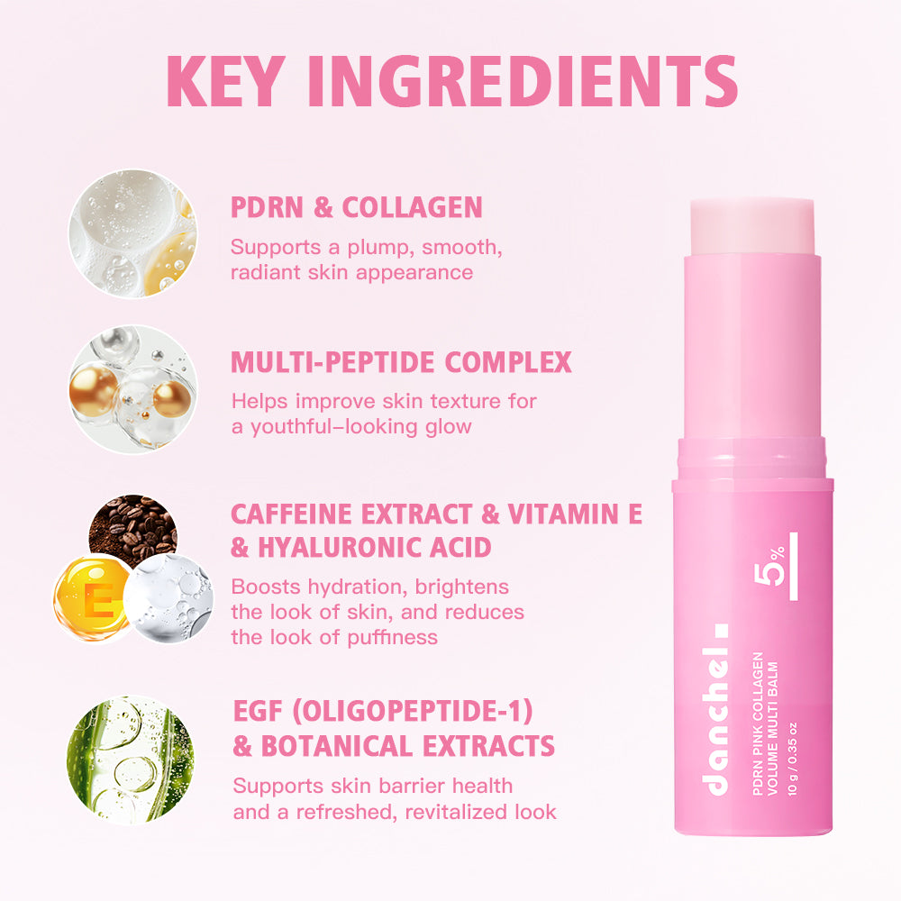 PDRN Pink Collagen Multi Balm Hydrating Skin Stick