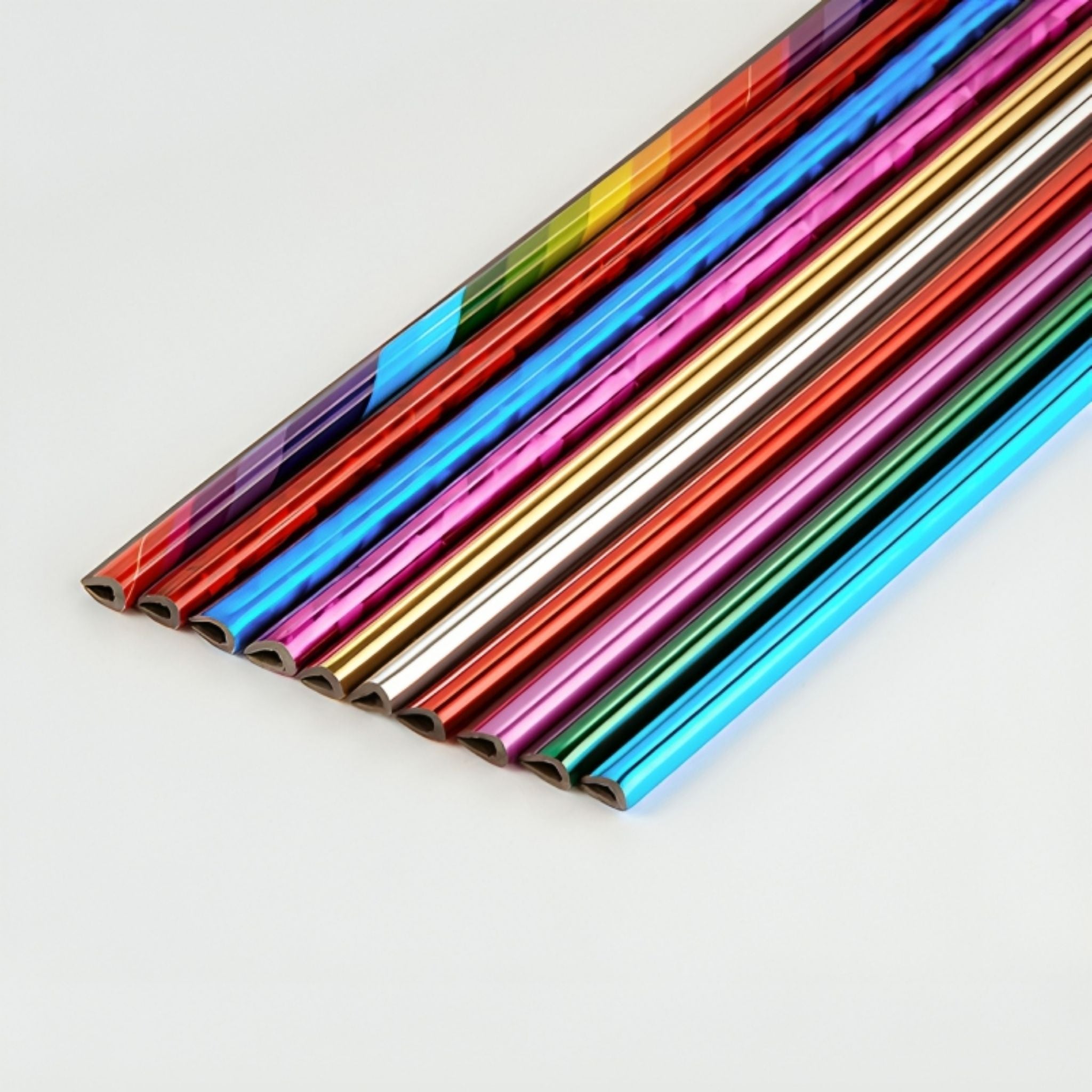 Pack of 10 Car Air Vent Outlet Strips, Car Styling Ventilation Grille Outlet Trim Strips, Interior Trim Decoration