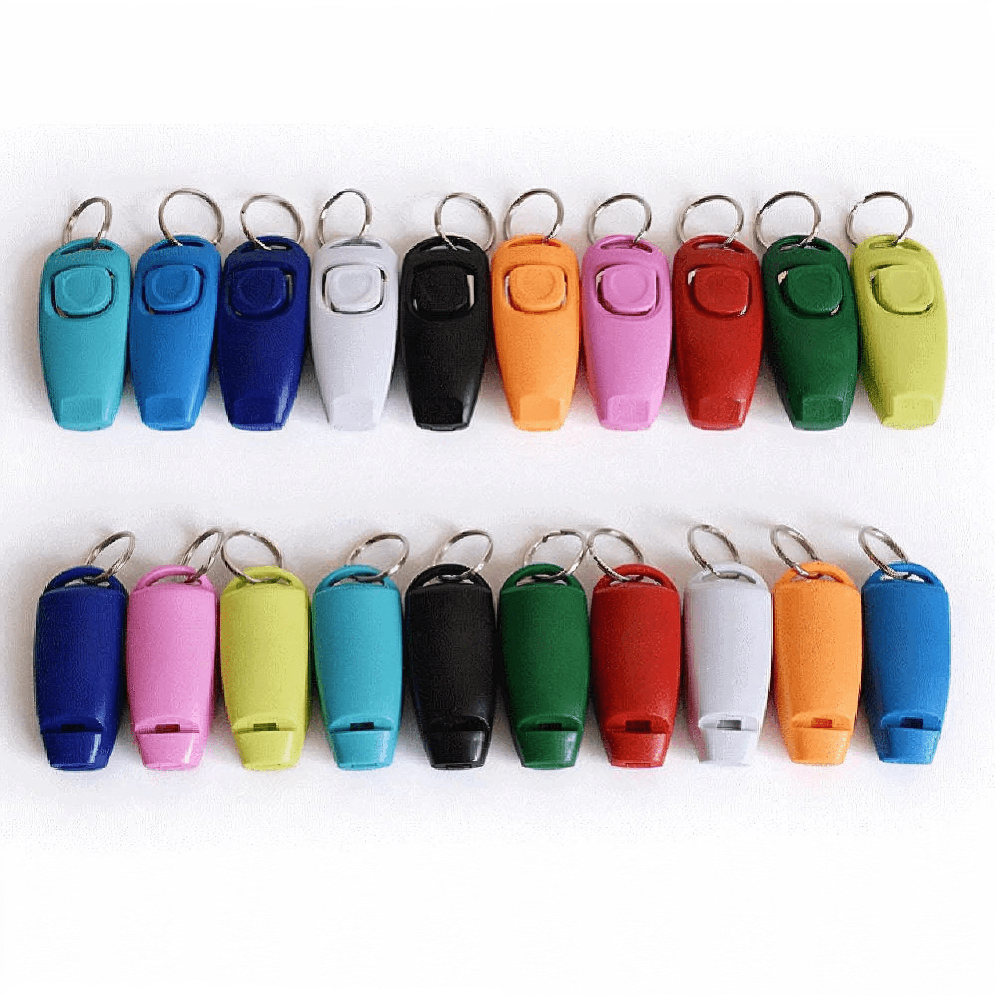 Pet Dog Training Clicker & Whistle Portable Puppy Training Tool for Obedience & Behavior - Web Luxes