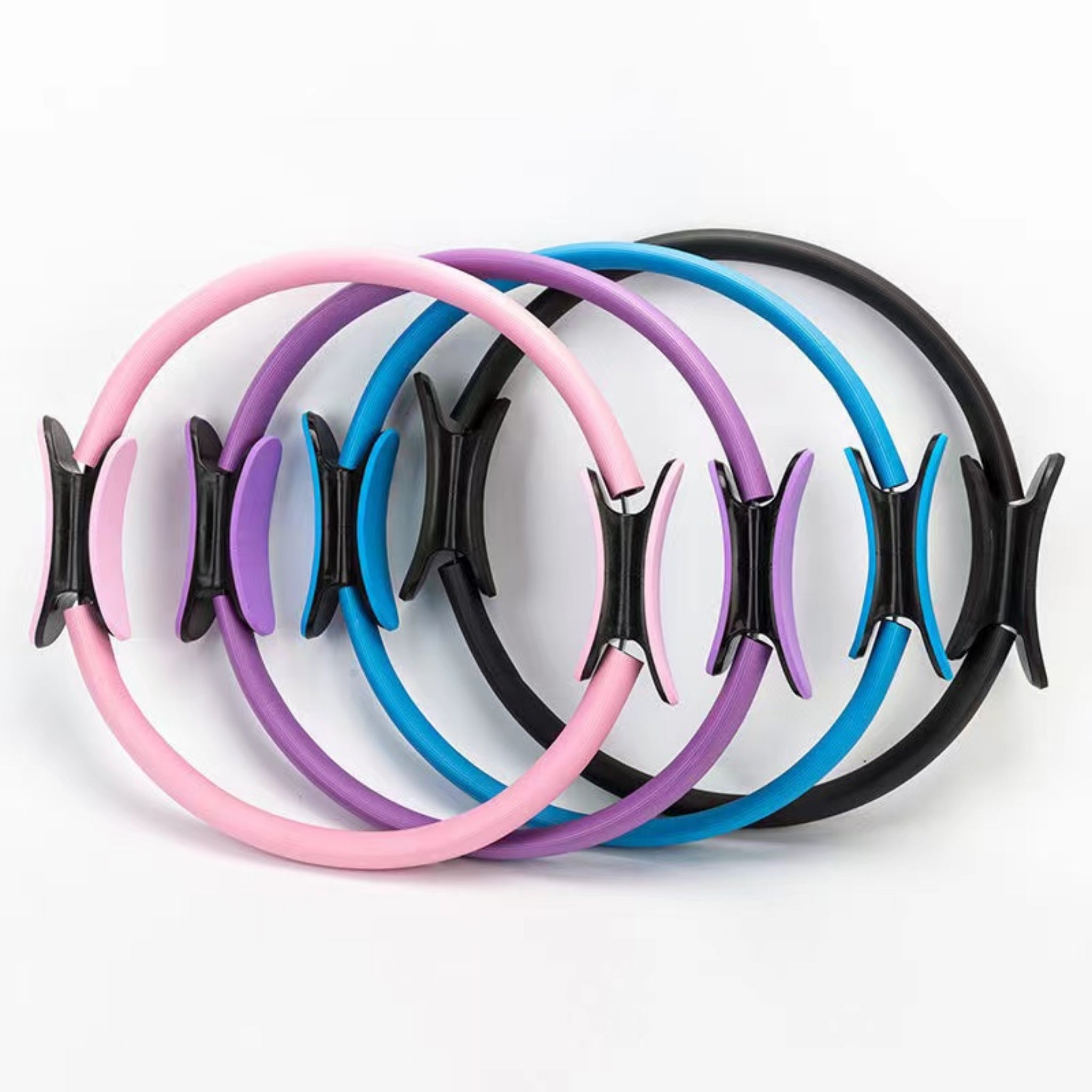 Pilates Ring for Yoga & Fitness – Resistance Exercise Circle with Comfortable Grip for Home Workouts