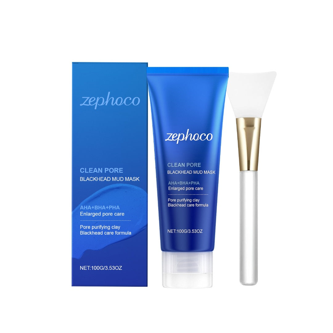 Pore Cleaning Mud Mask with AHA BHA PHA Exfoliator
