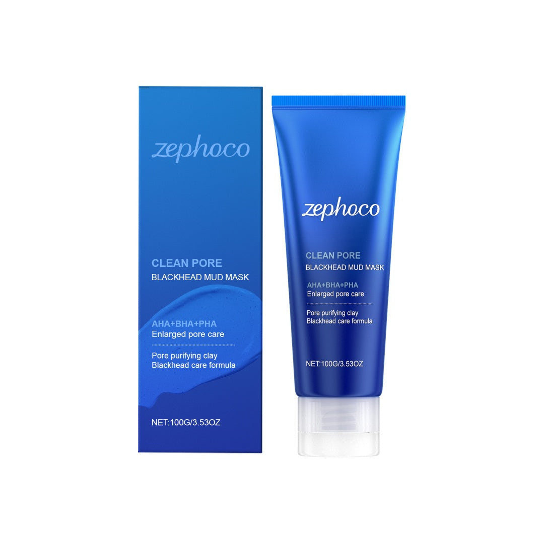 Pore Cleaning Mud Mask with AHA BHA PHA Exfoliator