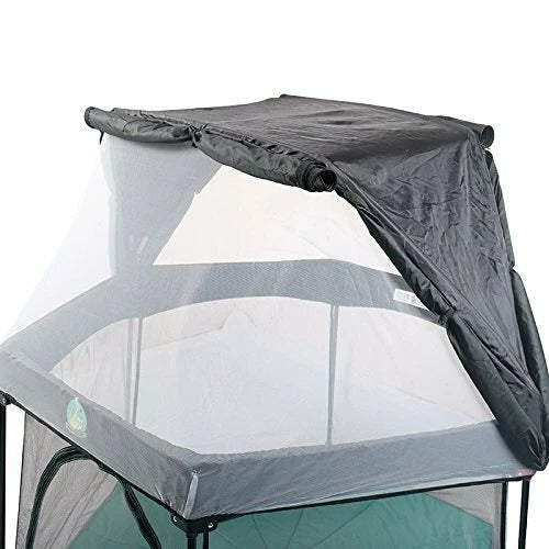 Portable Mesh Canopy for Baby Playard & Playpen with Sun Shade and Mosquito Net