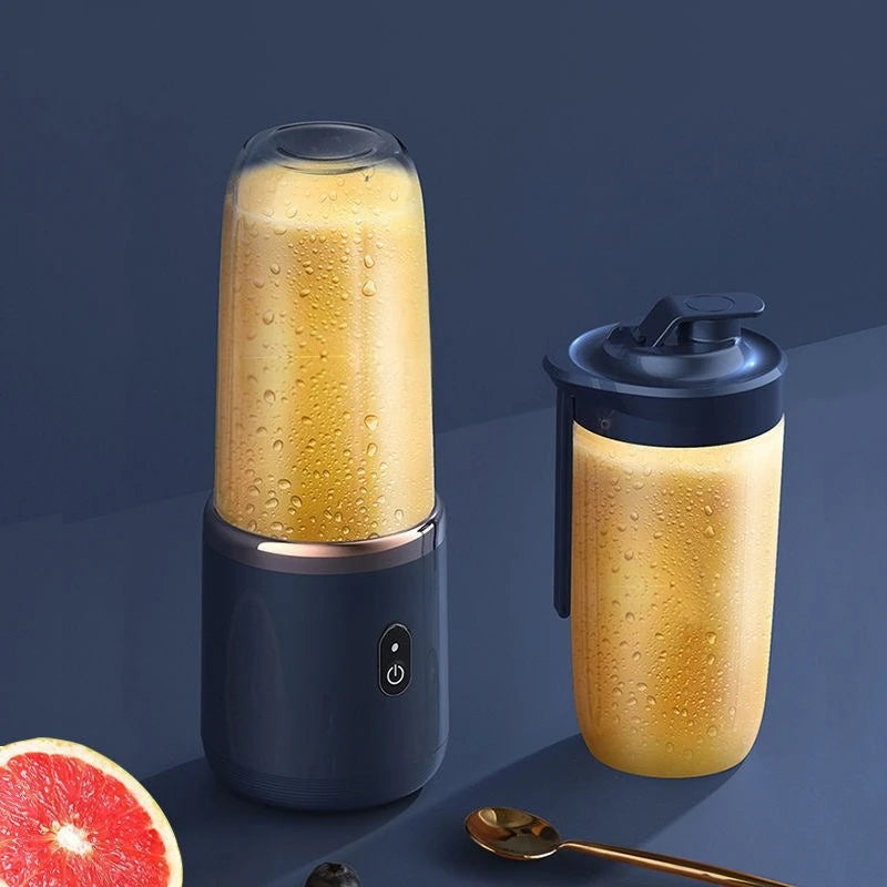 Portable Mini Blender 6 Blade USB Rechargeable Juice Maker