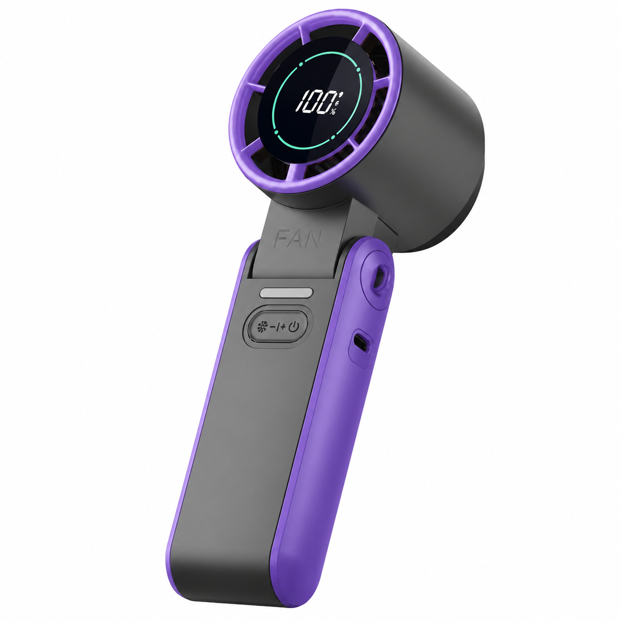 Portable Rechargeable Handheld Fan 3600mAh Turbo Cooling