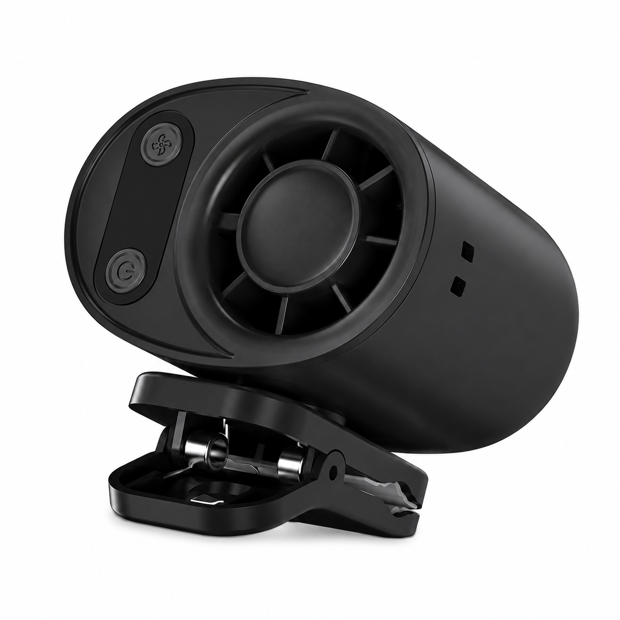 Portable Semiconductor Cooling Clip Fan USB 360° Rotation
