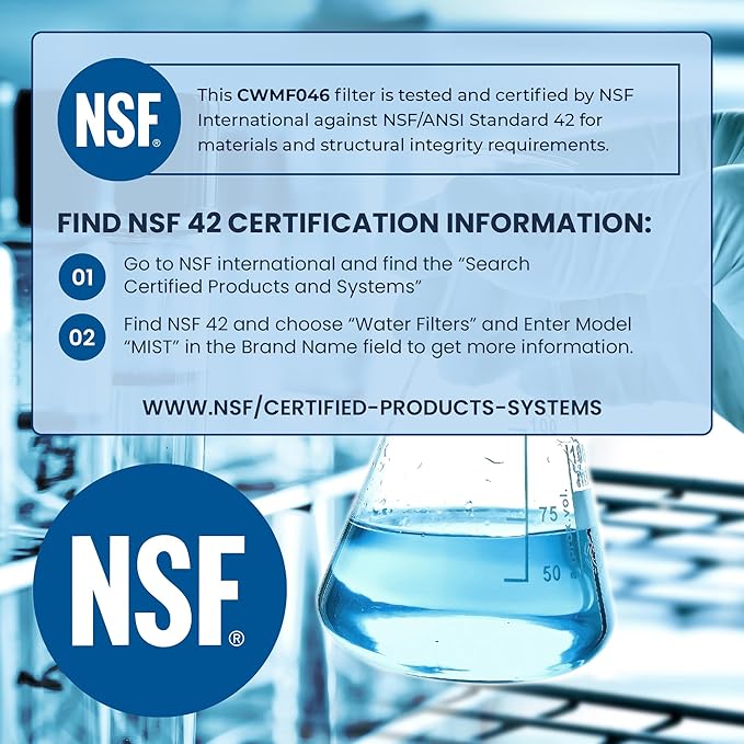 Refrigerator Water Filter Replacement Compatible with LT600P, 5231JA2006B & 9990 Models, NSF 42 Certified, 1 Pack - WebLuxes Store