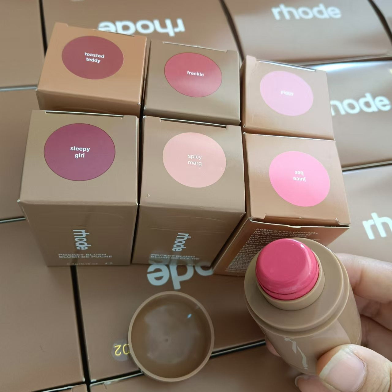 Rhode Pocket Blush Stick | Hydrating Lip & Cheek Color Stick