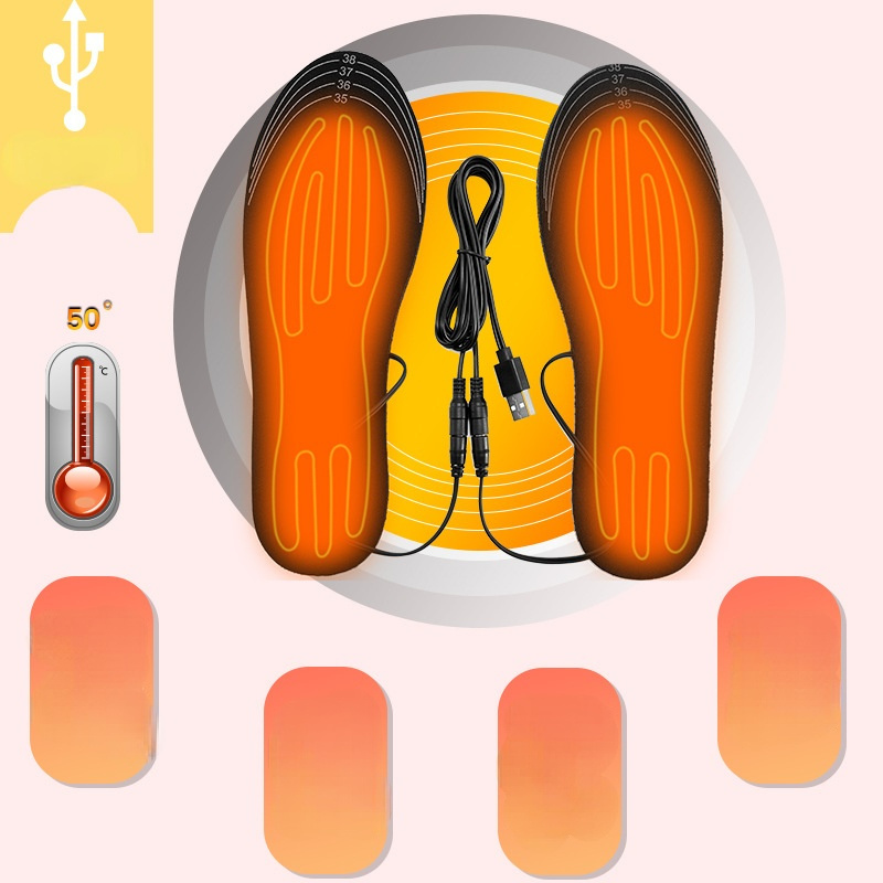 USB Heated Insoles for Shoes