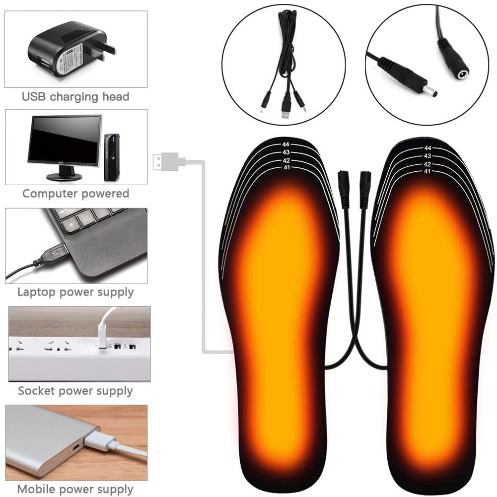 USB Heated Insoles for Shoes