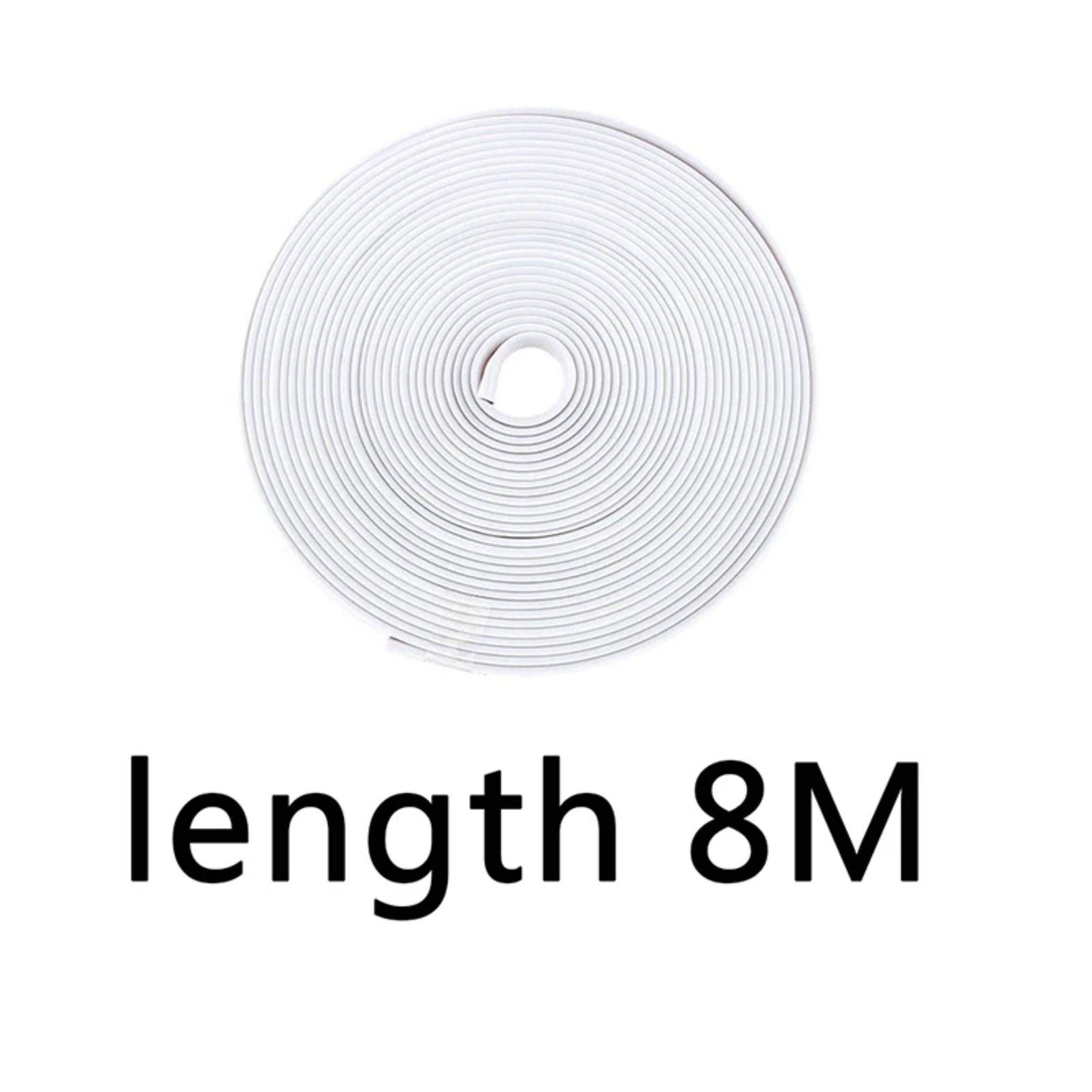 Universal Car Wheel Rim Protector Strip Edge Guard for Scratch Protection - Web Luxes