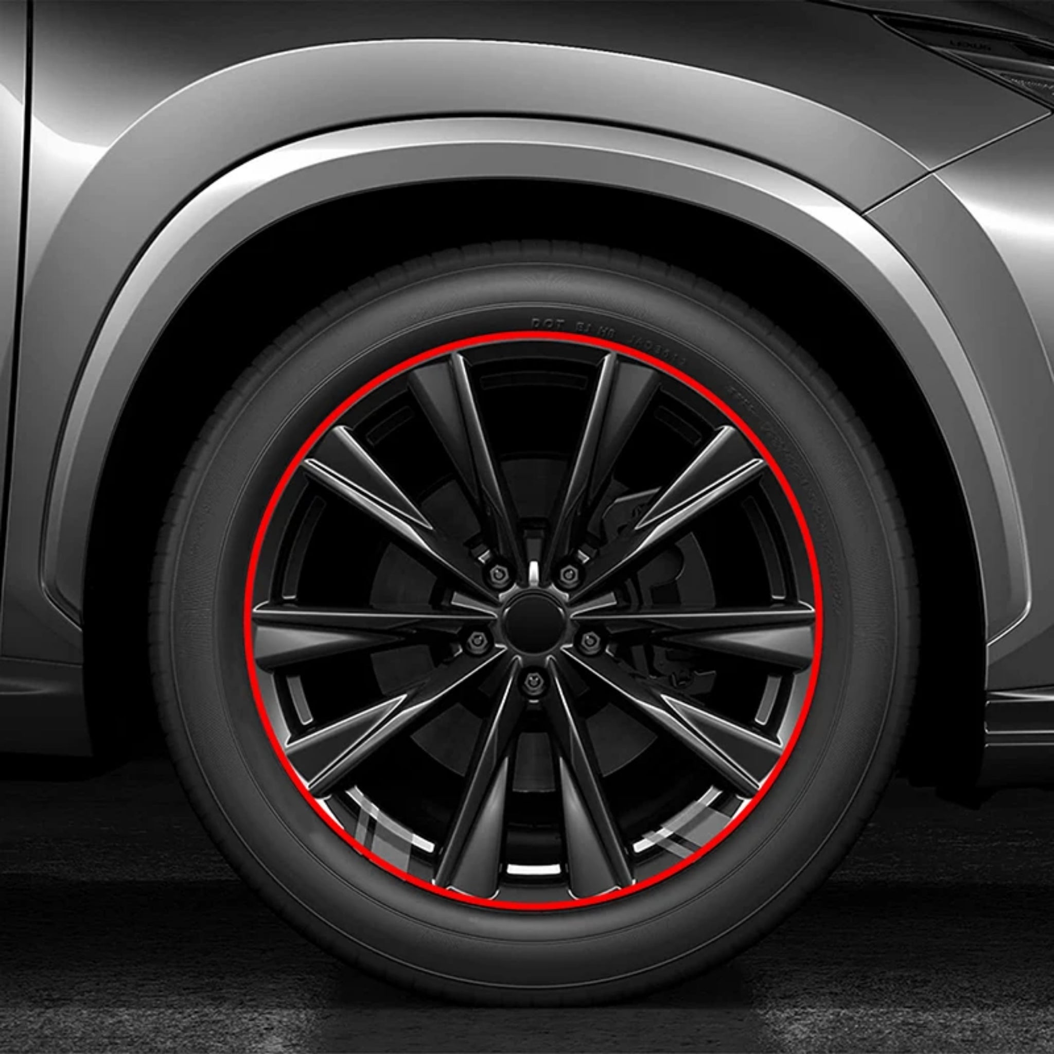 Universal Car Wheel Rim Protector Strip Edge Guard for Scratch Protection - Web Luxes