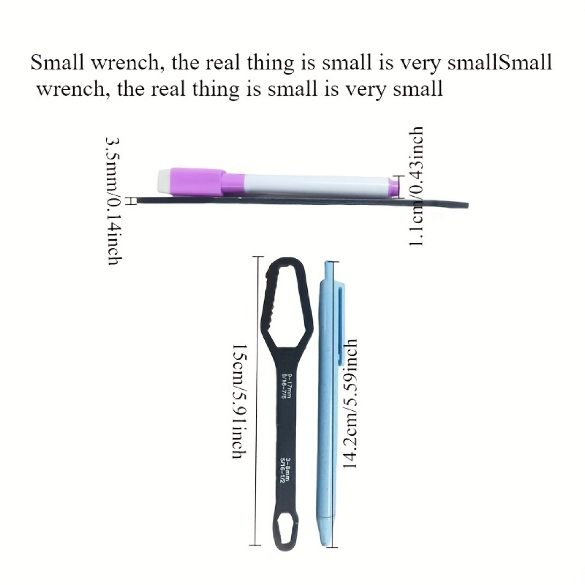 Universal Double Ended Adjustable Ratchet Wrench 3-17mm Self-Tightening Repair Spanner - Web Luxes