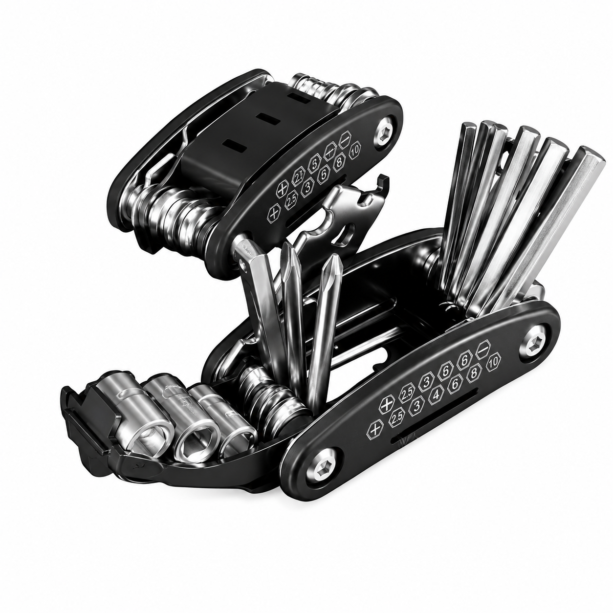 Universal Multi-Function Socket Wrench Set with Rotating Head