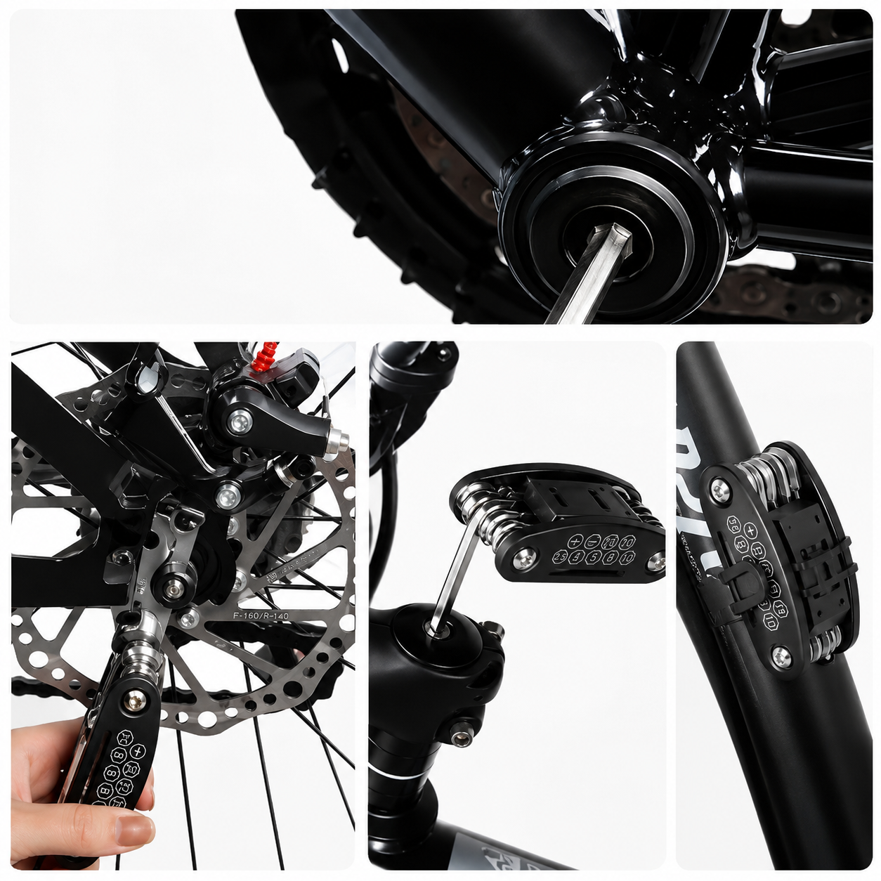 Universal Multi-Function Socket Wrench Set with Rotating Head