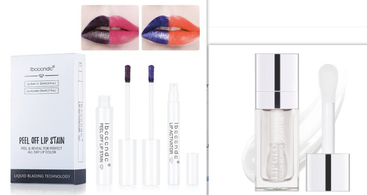 Tear-Off Lip Gloss Matte Lipstick Waterproof Peel-Off Lip Tint Long Lasting Non-Fading Makeup Women - WebLuxes Store