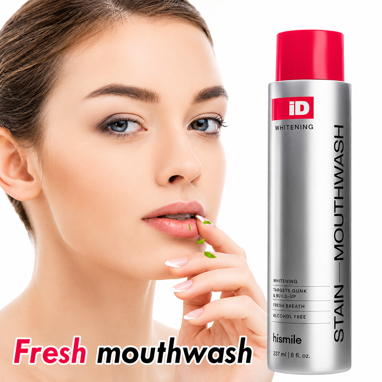 Whitening Mouthwash Fresh Breath Enamel Safe Oral Care
