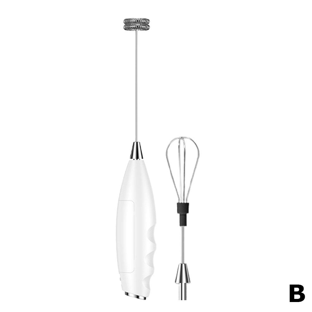 Wireless Electric Milk Frother Handheld Coffee Foam Maker