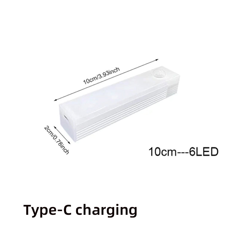 Wireless LED Motion Sensor Night Light Cabinet Closet Lamp