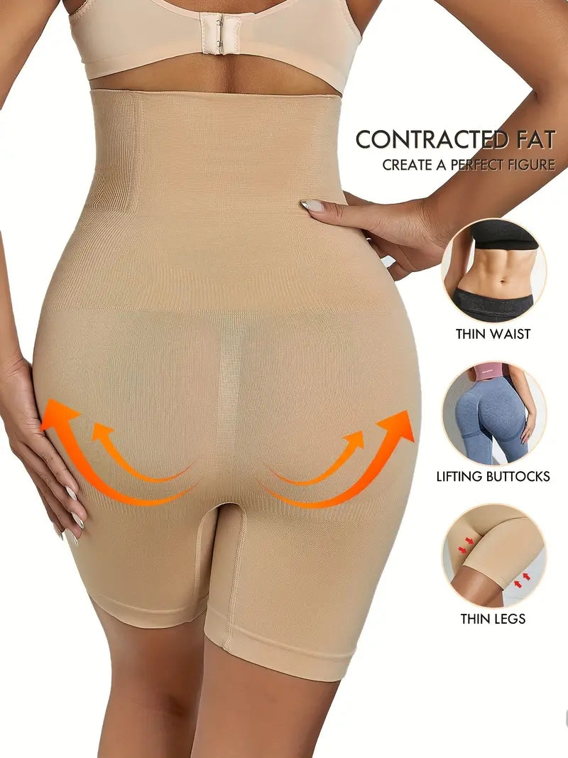 Women's High Waist Tummy Control Shapewear Shorts