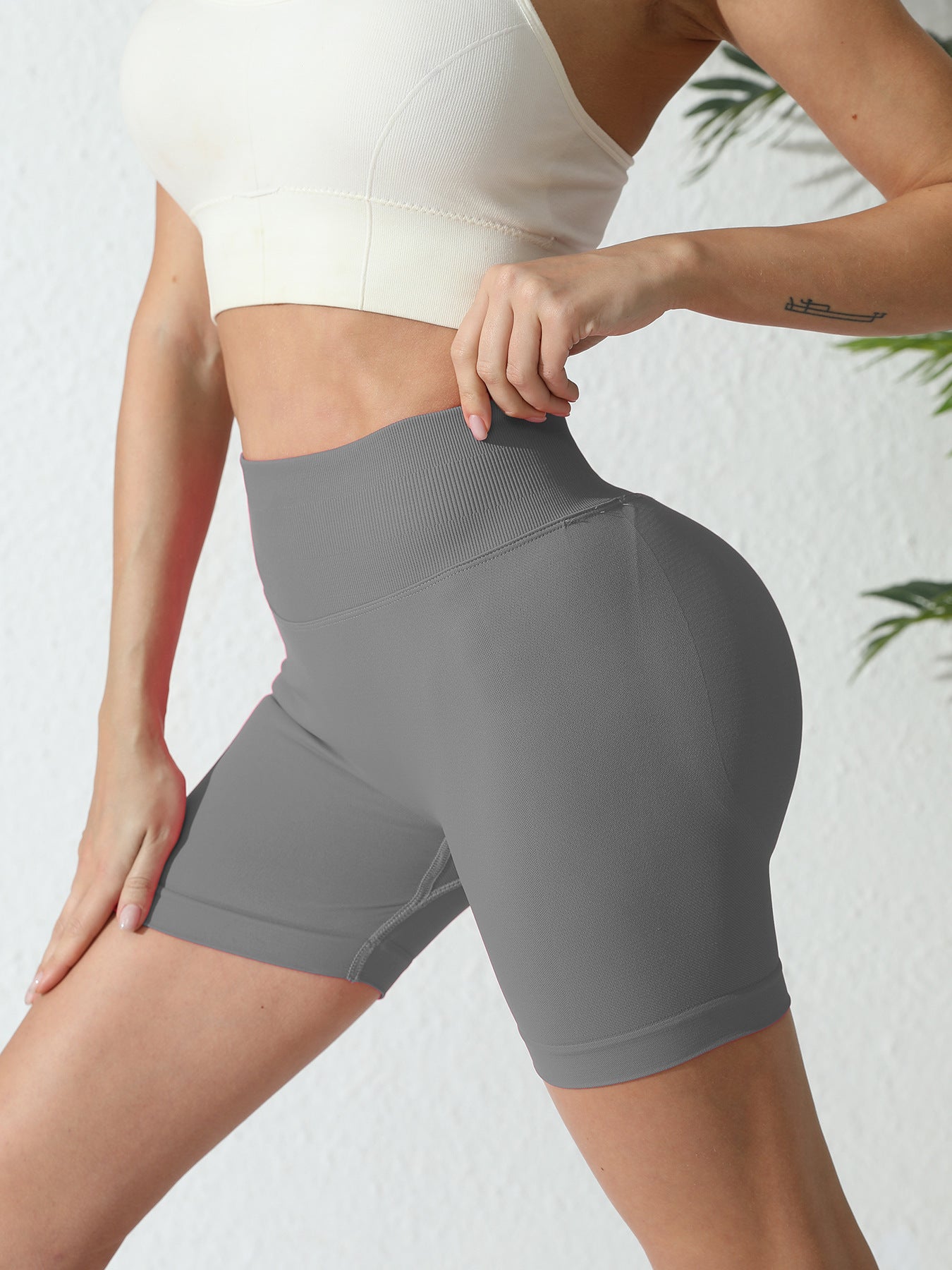 Women's High Waist Yoga Shorts Quick Dry Activewear