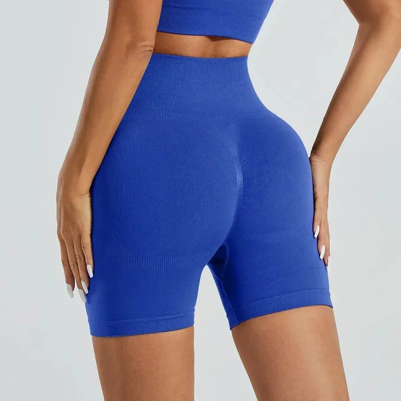 Women's High Waist Yoga Shorts Quick Dry Activewear