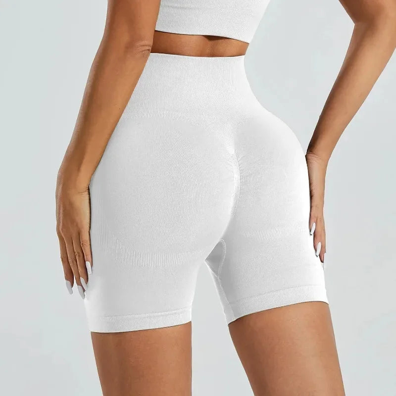 Women's High Waist Yoga Shorts Quick Dry Activewear