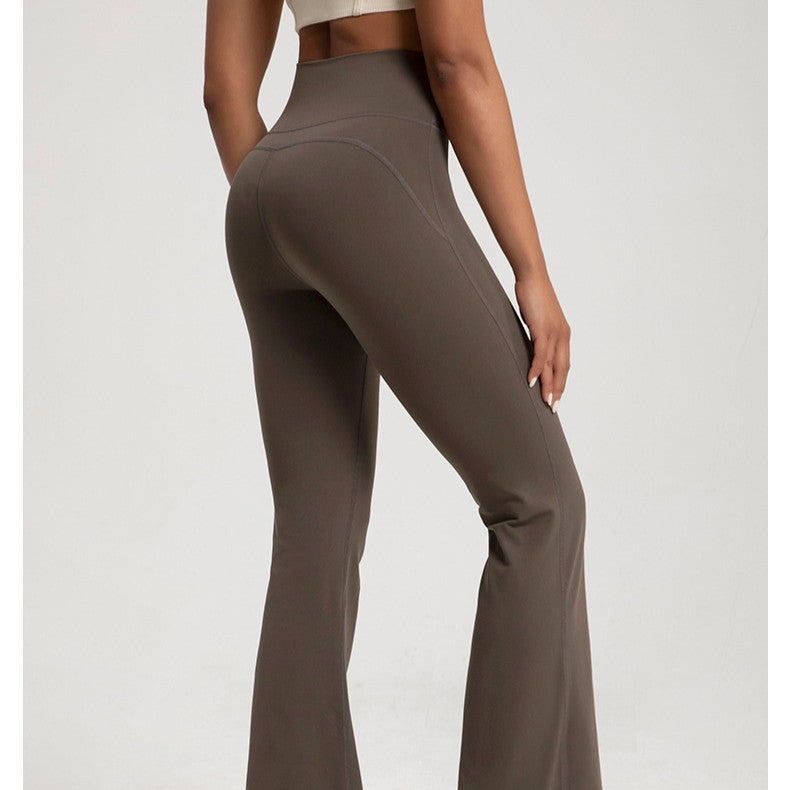 Women’s High Waisted Yoga Pants | Hip Lifting Bell Bottom