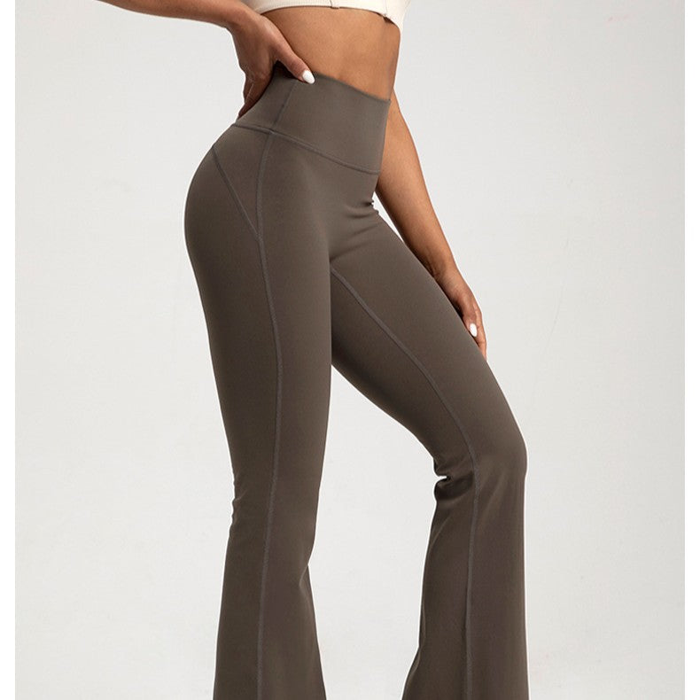 Women’s High Waisted Yoga Pants | Hip Lifting Bell Bottom