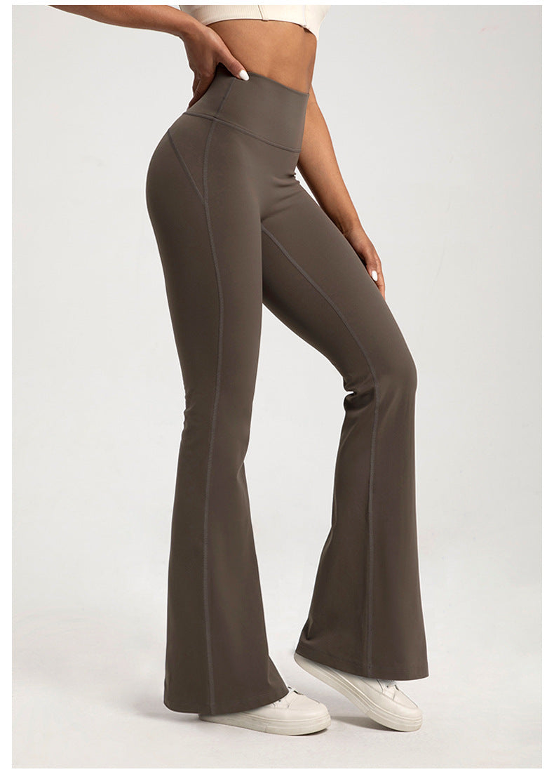 Women’s High Waisted Yoga Pants | Hip Lifting Bell Bottom