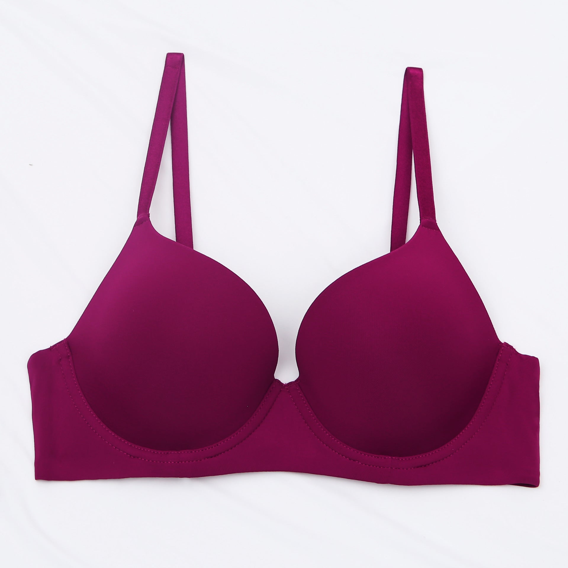 Women's Plus Size Seamless Push Up Underwire Bra