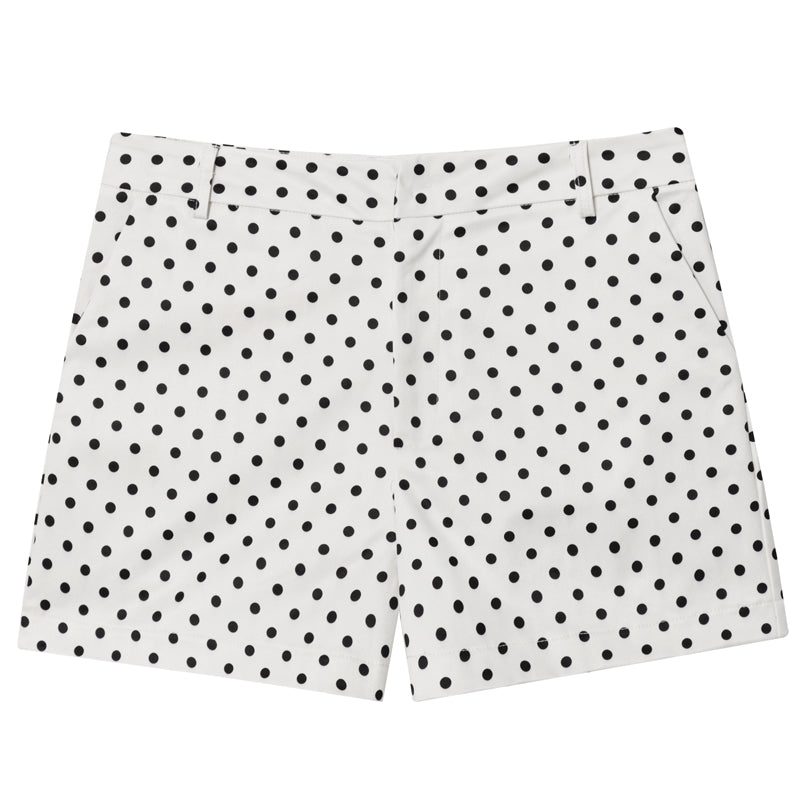 Women’s Polka Dot Bomber Jacket | Oversized Zip-Up Coat