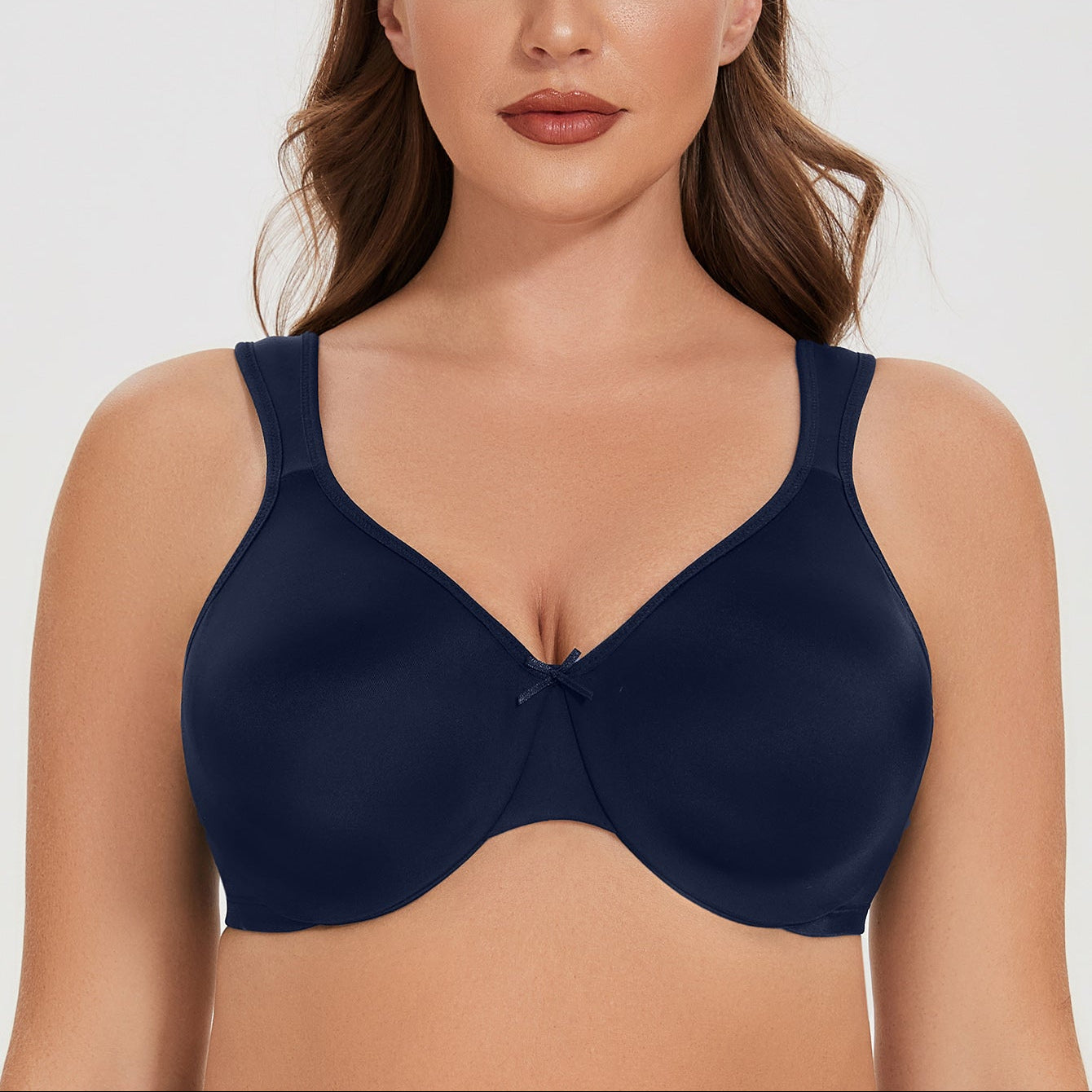 Women's Seamless Minimizer Underwire Plus Size Bra