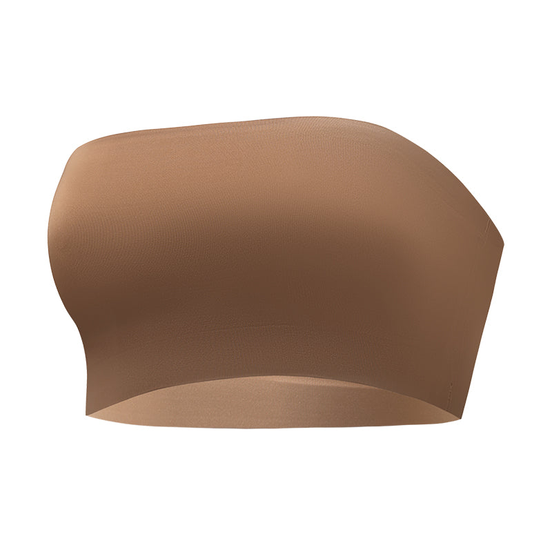Women's Seamless Strapless Wireless Ice Silk Bra