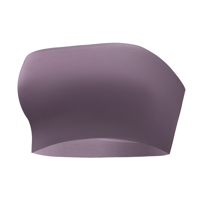 Women's Seamless Strapless Wireless Ice Silk Bra
