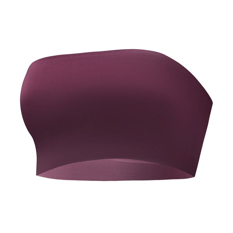 Women's Seamless Strapless Wireless Ice Silk Bra