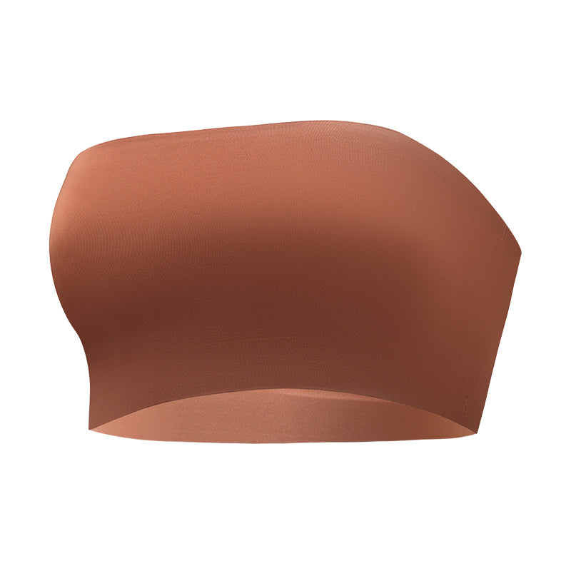 Women's Seamless Strapless Wireless Ice Silk Bra