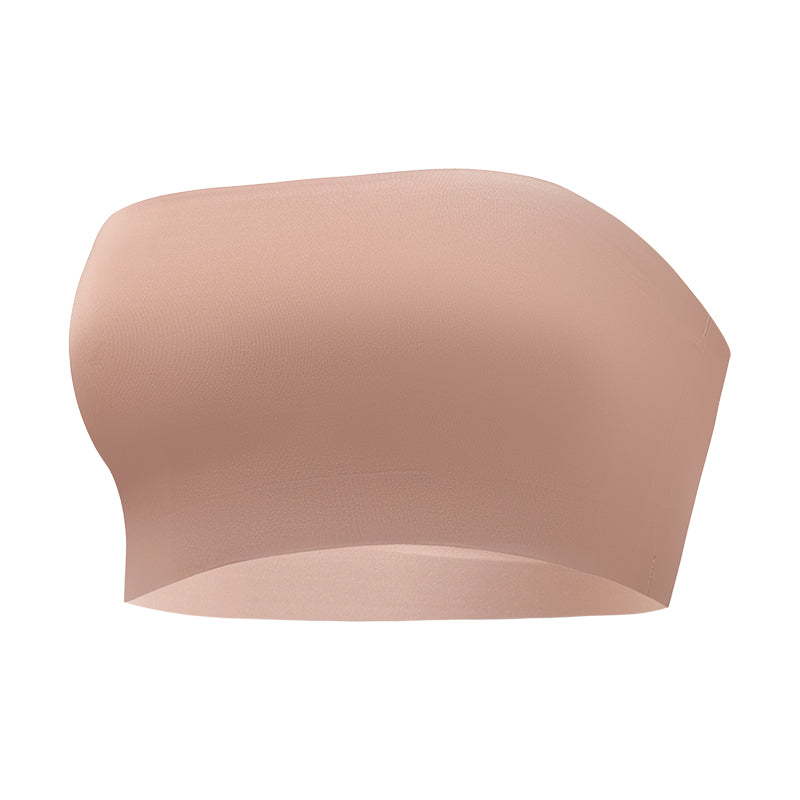 Women's Seamless Strapless Wireless Ice Silk Bra