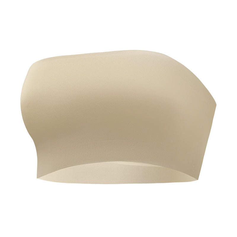 Women's Seamless Strapless Wireless Ice Silk Bra