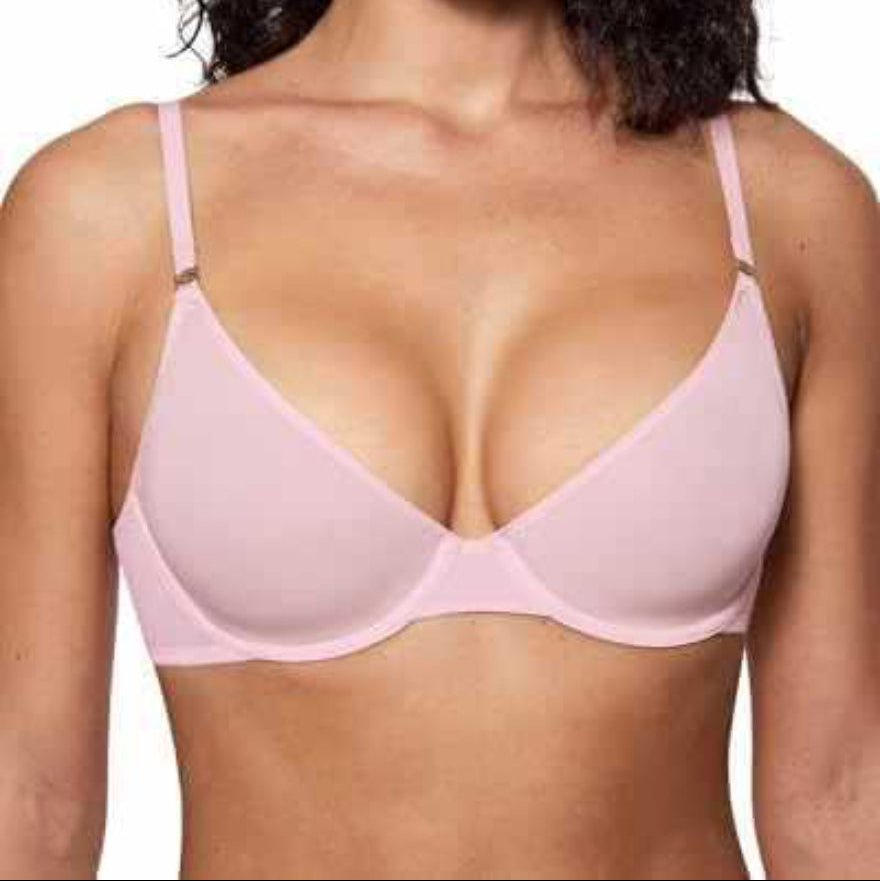 Women's Sheer Balconette Demi Underwire Bra