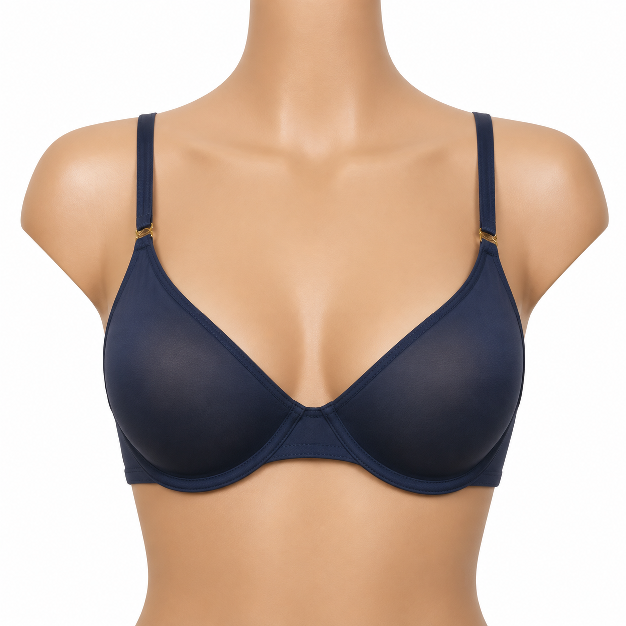 Women's Sheer Balconette Demi Underwire Bra