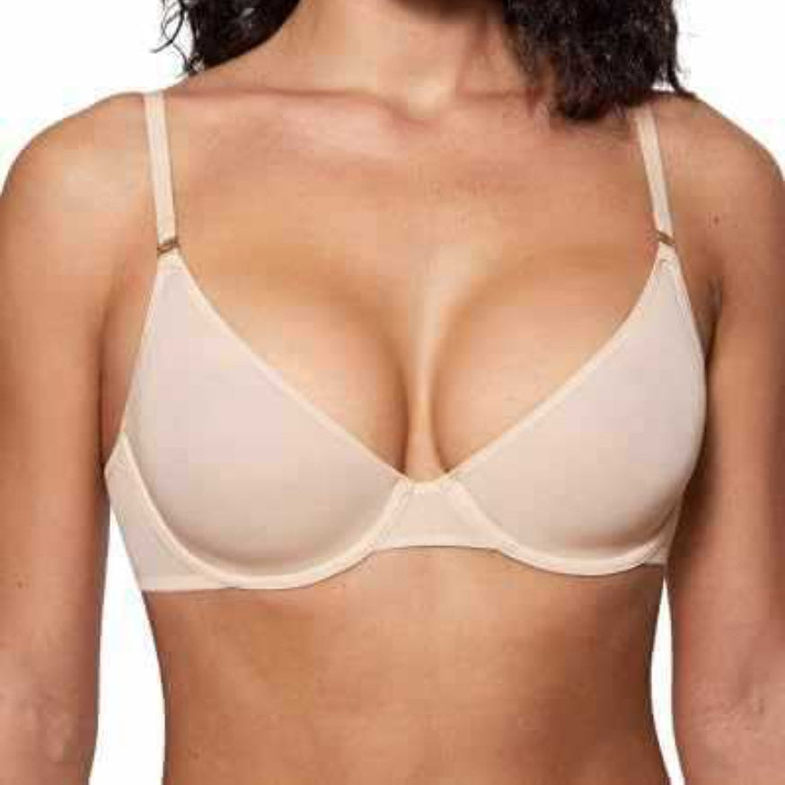 Women's Sheer Balconette Demi Underwire Bra